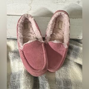 Pink UGG Loafer Slippers